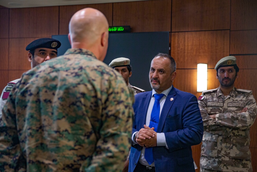 Qatar Armed Forces Delegation