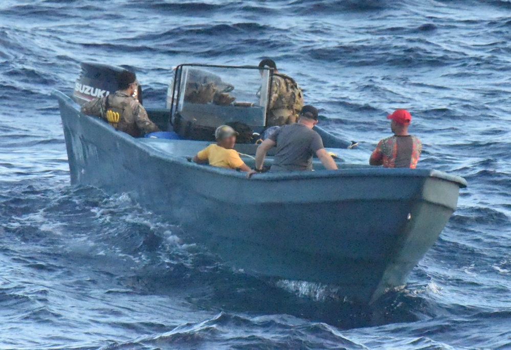 Coast Guard, Royal Navy Interdict go-fast vessel in the Eastern Pacific Ocean