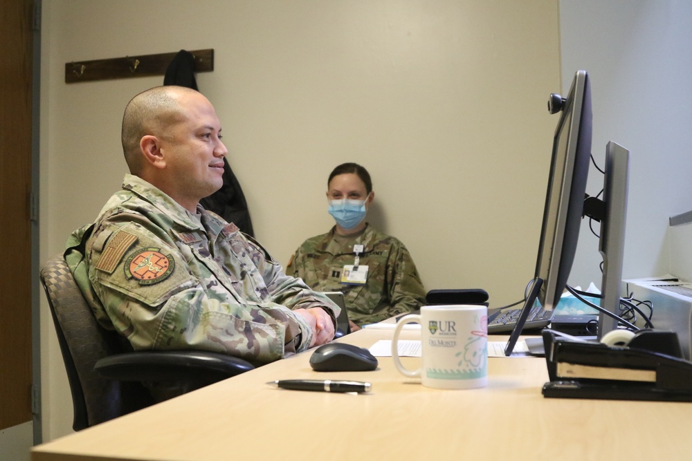 U.S Air Force Medical Team Supports University of Rochester Medical Center