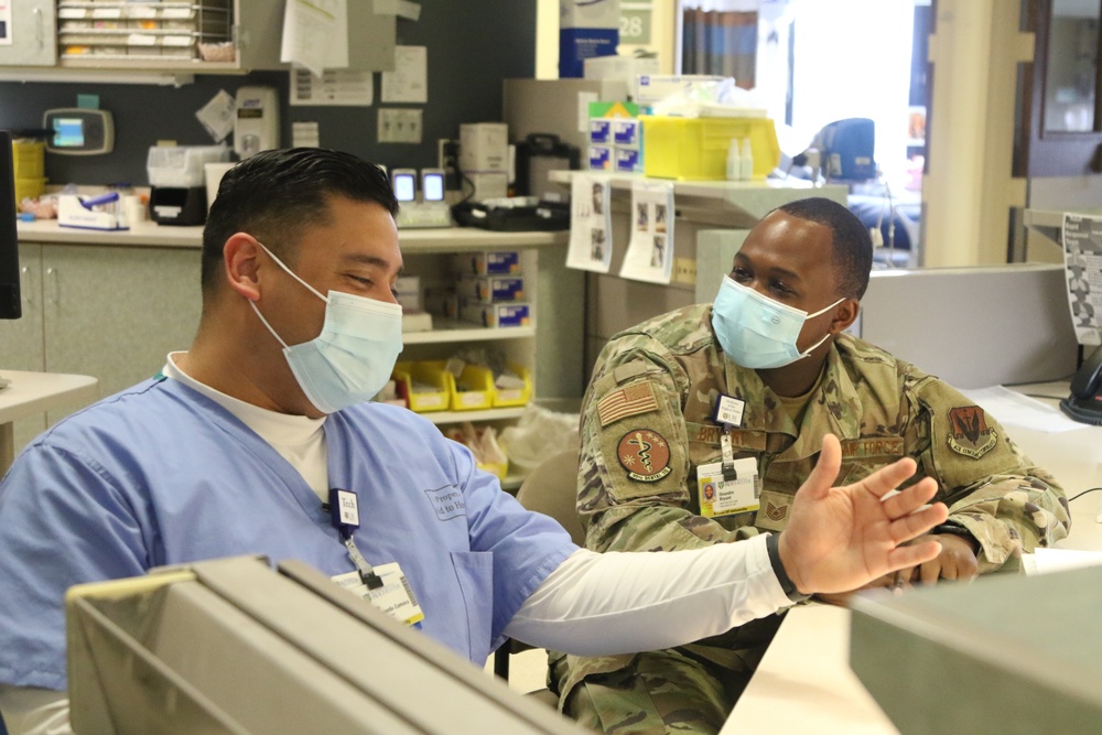 U.S Air Force Medical Team Supports University of Rochester Medical Center