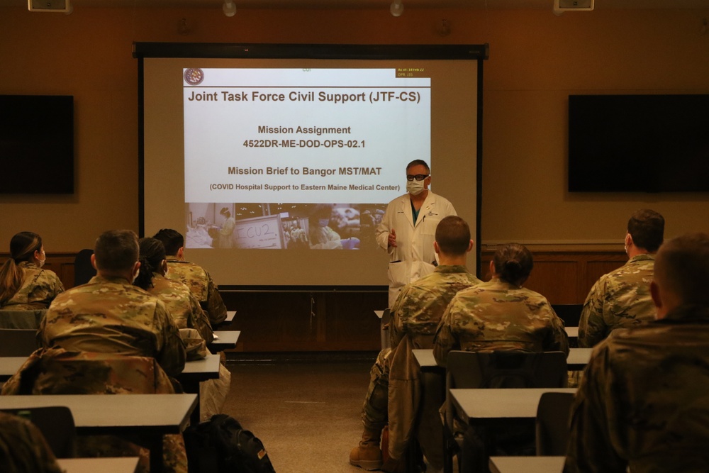 Military Medical Team Welcomed to Eastern Maine Medical Center