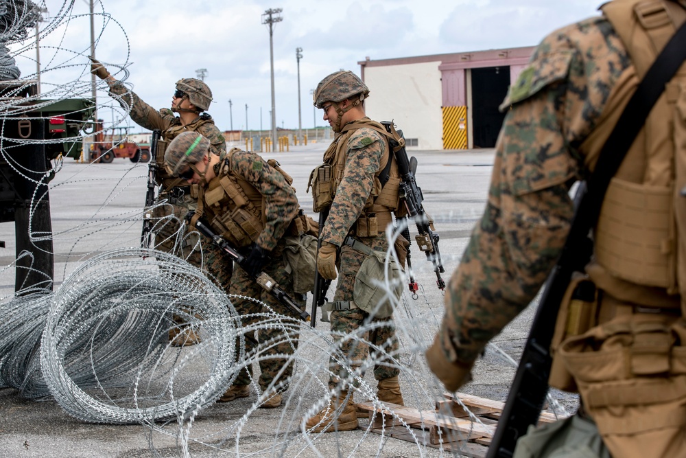 FASTPAC insert and perimeter set up – MEU CERTEX
