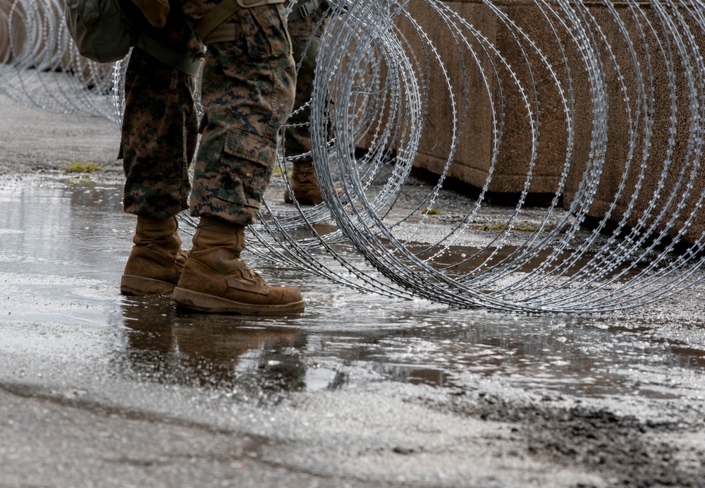 FASTPAC insert and perimeter set up – MEU CERTEX