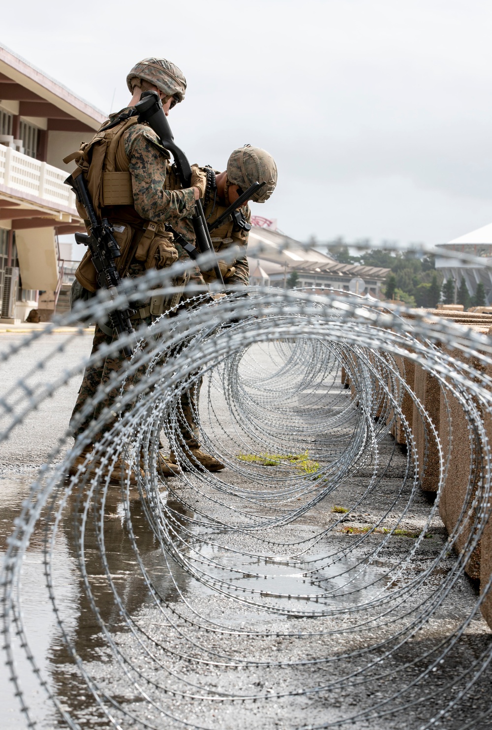 FASTPAC insert and perimeter set up – MEU CERTEX