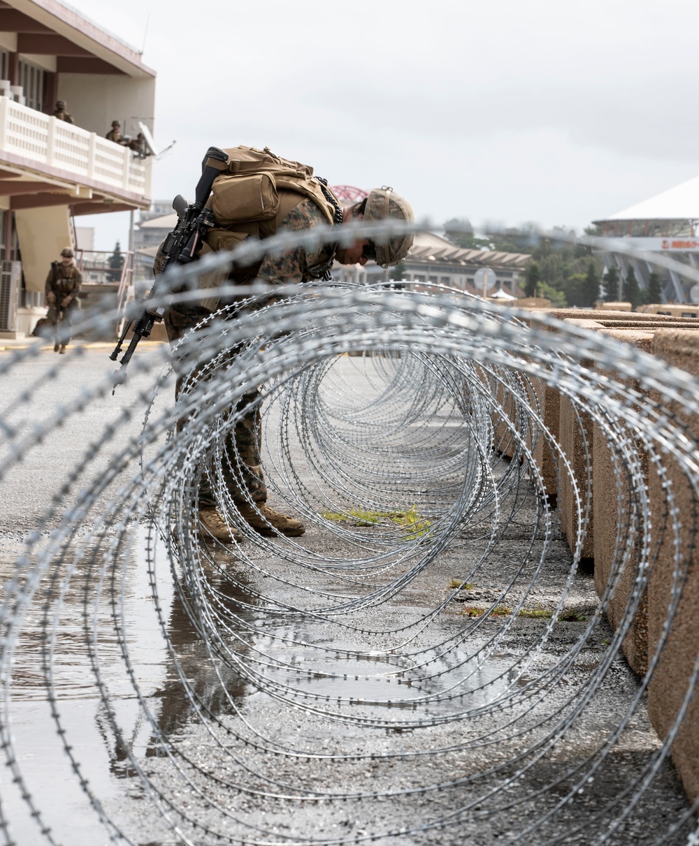 FASTPAC insert and perimeter set up – MEU CERTEX