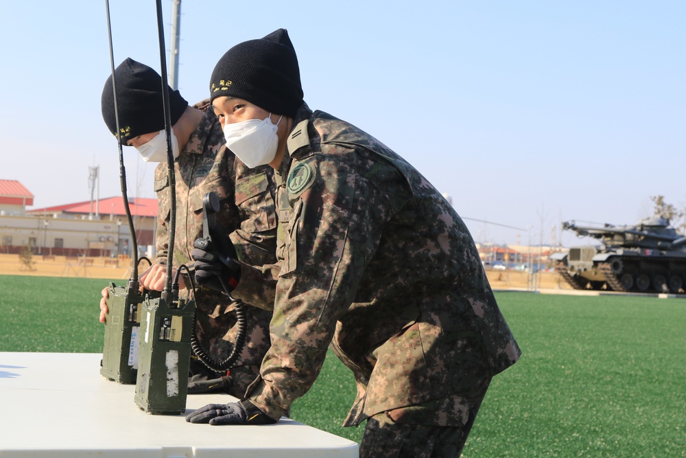 2ID Hosts Korean Military Academy Cadets to Train for Sandhurst Military Skill Competition