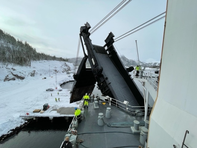 MSC Ship Arrives in Norway for Exercise Cold Response