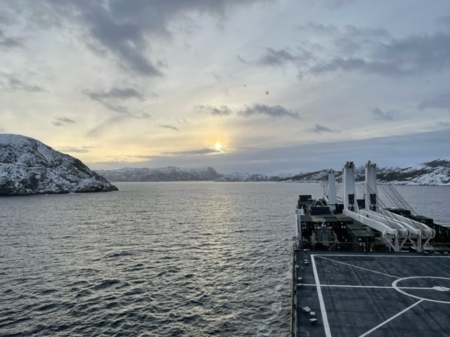 MSC Ship Arrives in Norway for Exercise Cold Response