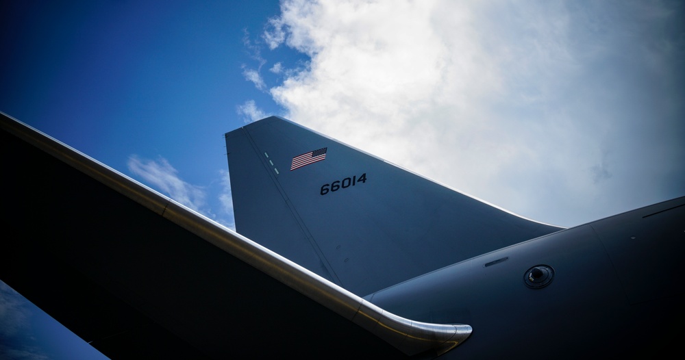 U.S. Air Force KC-46 showcased at Singapore Airshow 2022