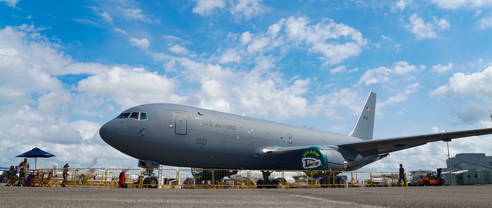 U.S. Air Force KC-46 showcased at Singapore Airshow 2022