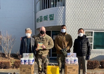 U.S. service members support local orphanage, donate COVID-19 supplies