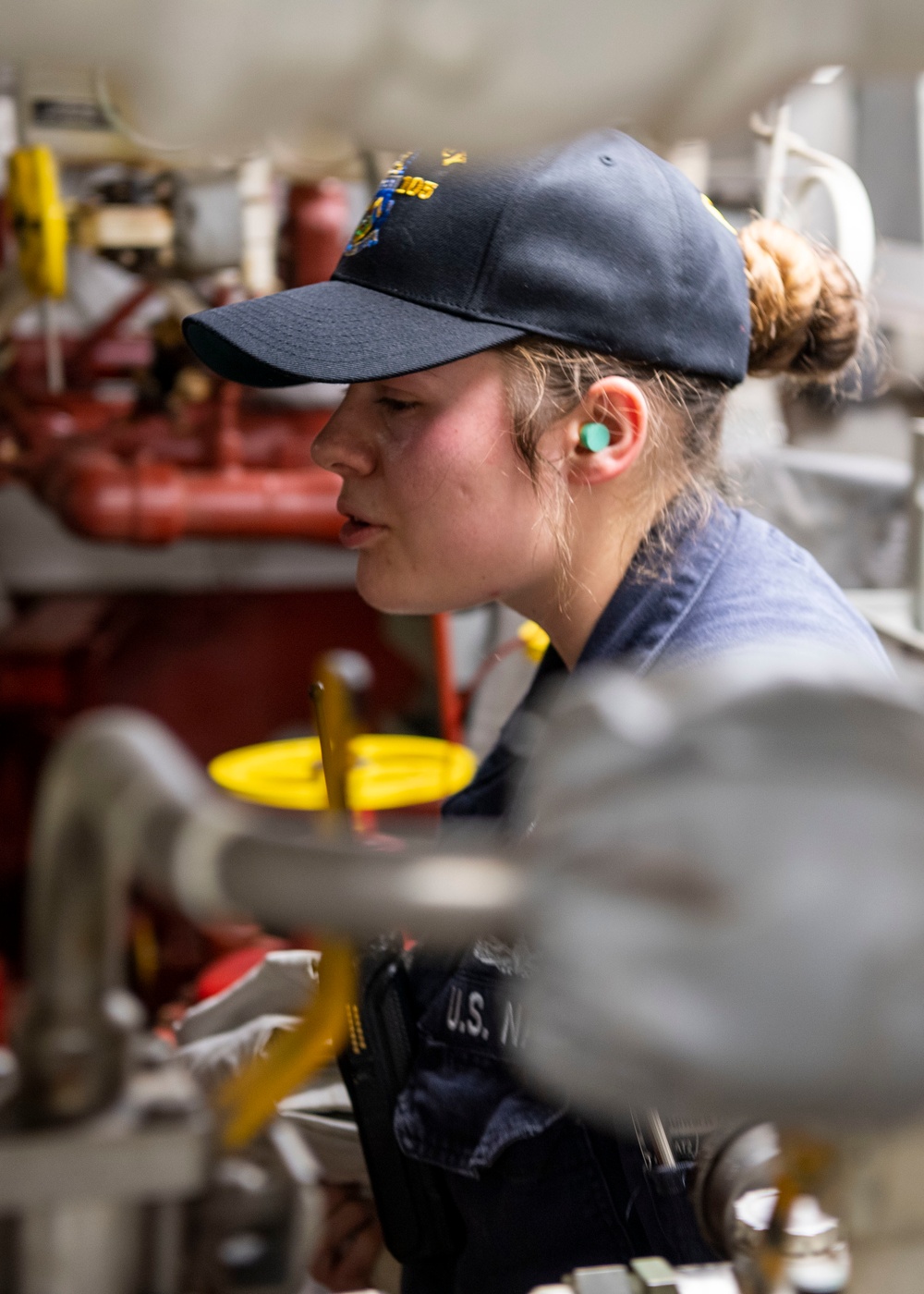 USS Dewey Engineering Drill