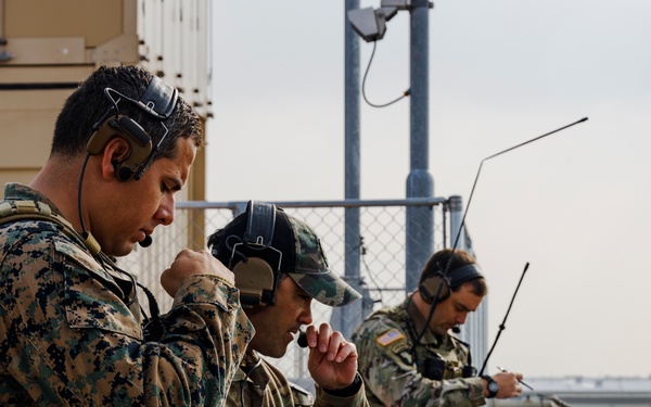 U.S. Marines, Army Special Forces, Navy SEALs conduct Close Air Support Training
