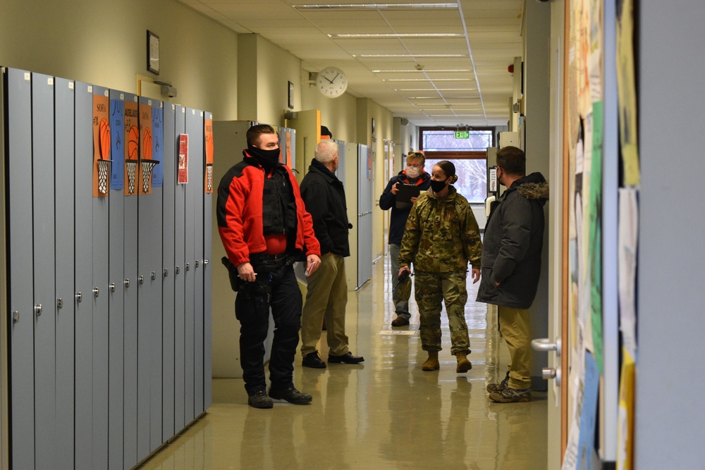 Combing hallways