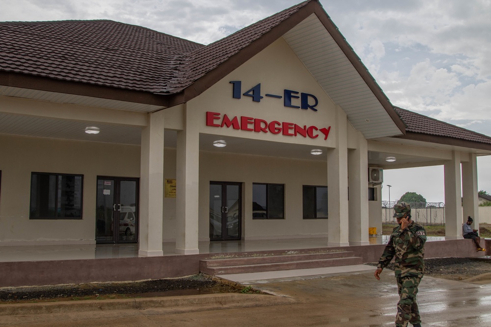 14 Military Hospital in Monrovia, Liberia