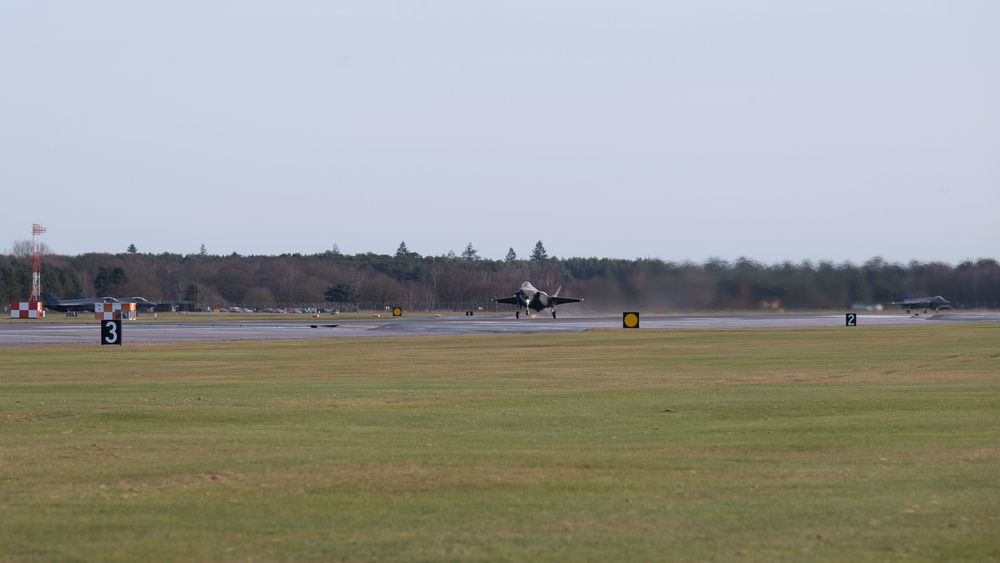 RAF Lakenheath conducts routine sorties