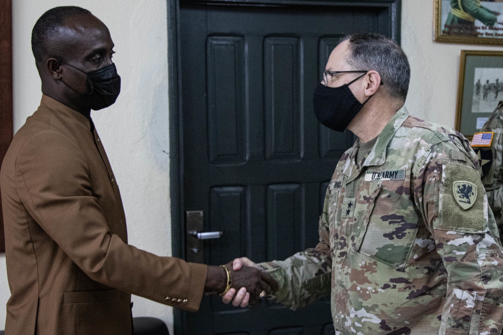 MING TAG meets Liberian Minister of Defense