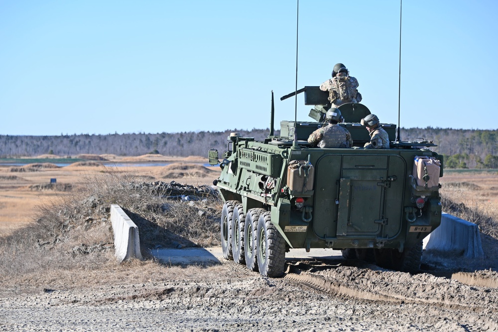 Fort Dix – 1st Battalion /111TH Infantry Regiment Crew Gunnery STRYKER