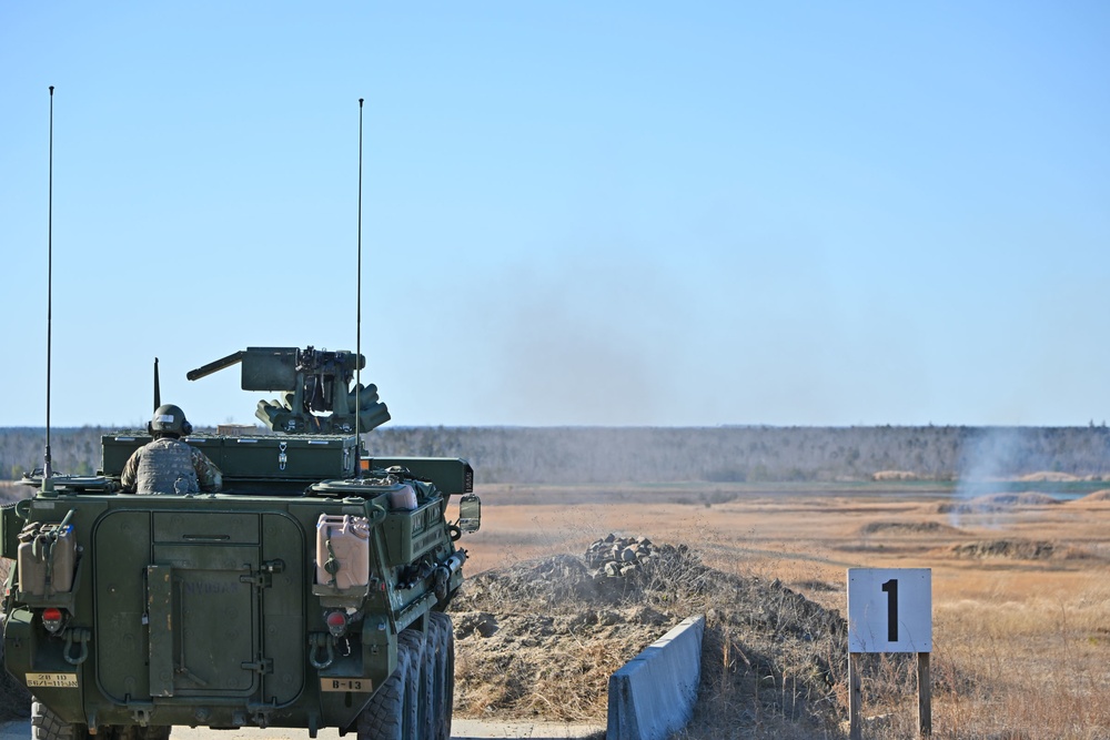 Fort Dix – 1st Battalion /111TH Infantry Regiment Crew Gunnery STRYKER