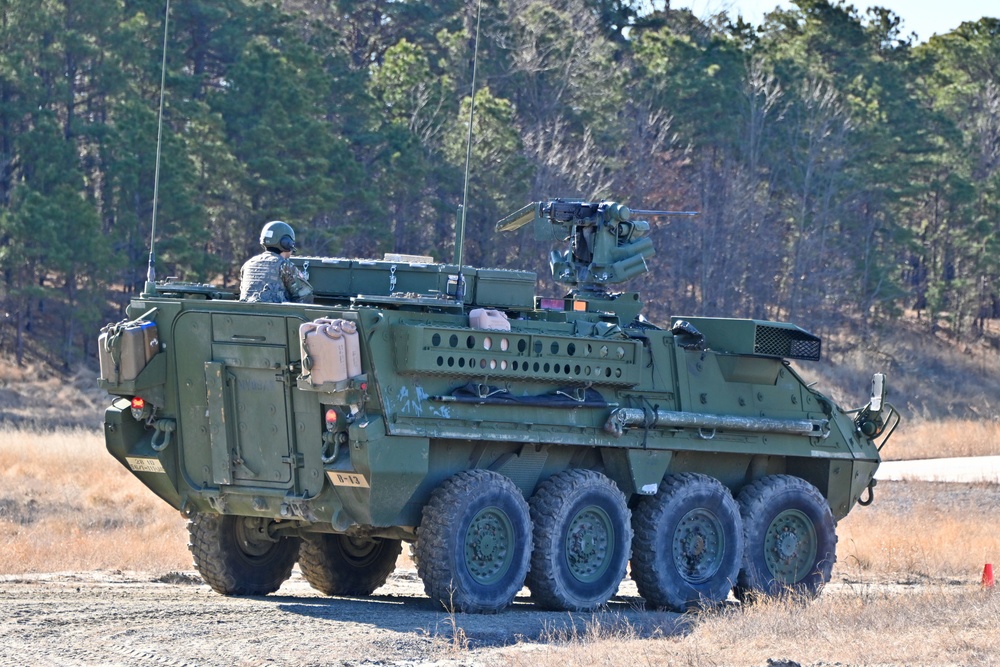 Fort Dix – 1st Battalion /111TH Infantry Regiment Crew Gunnery STRYKER