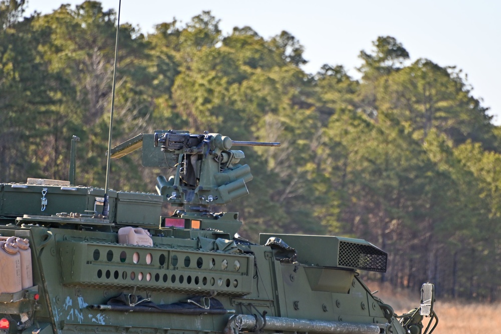 Fort Dix – 1st Battalion /111TH Infantry Regiment Crew Gunnery STRYKER