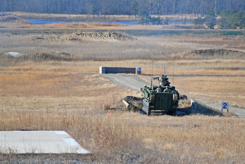 Fort Dix – 1st Battalion /111TH Infantry Regiment Crew Gunnery STRYKER