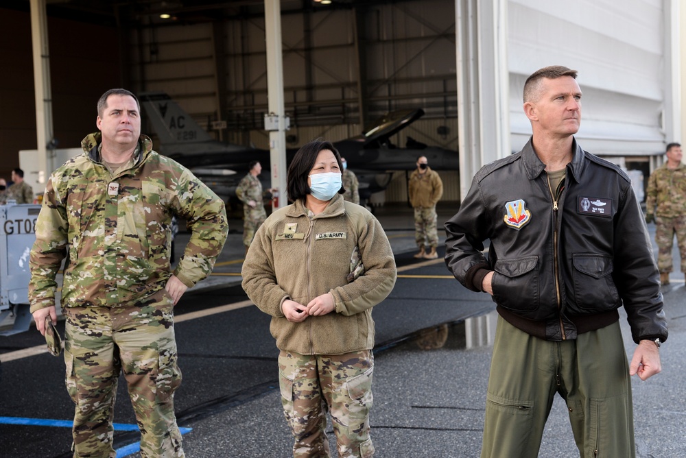 The Adjutant General of New Jersey Visits 177th Fighter Wing