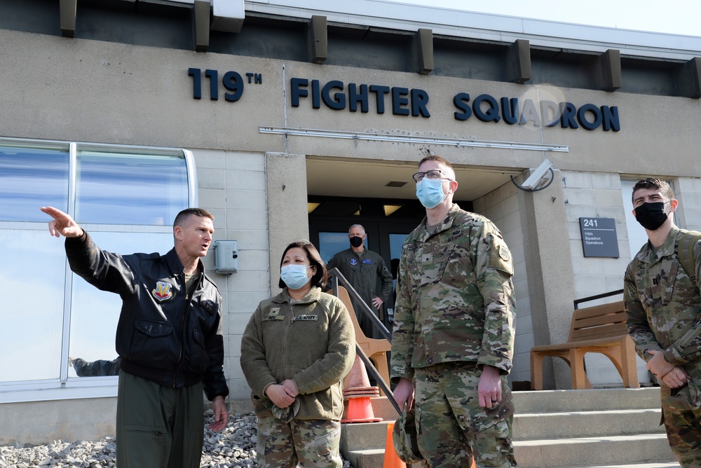 The Adjutant General of New Jersey Visits 177th Fighter Wing