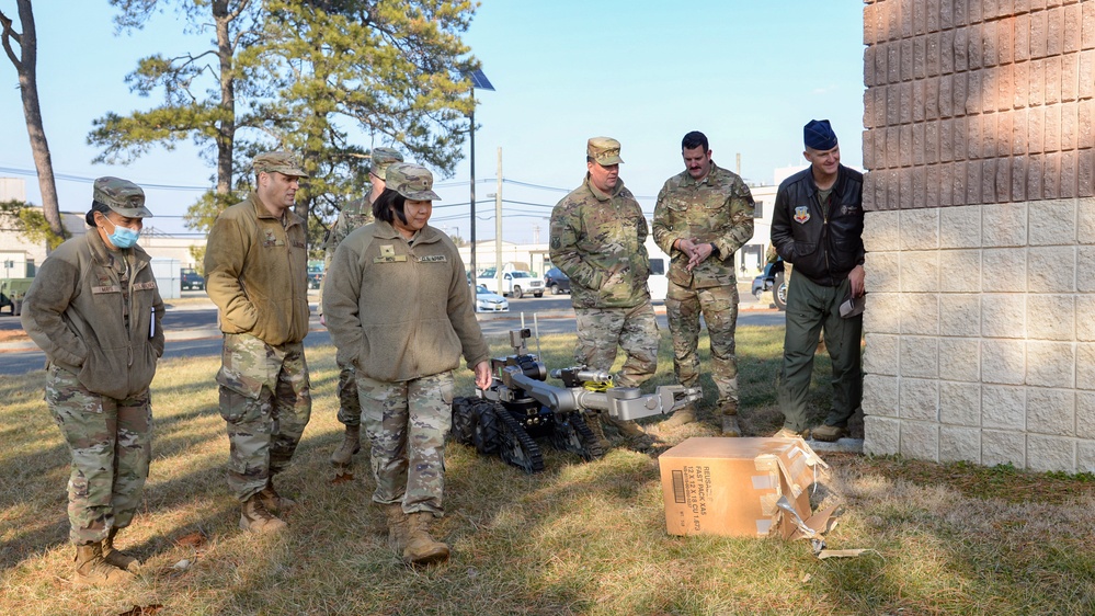 The Adjutant General of New Jersey Visits 177th Fighter Wing