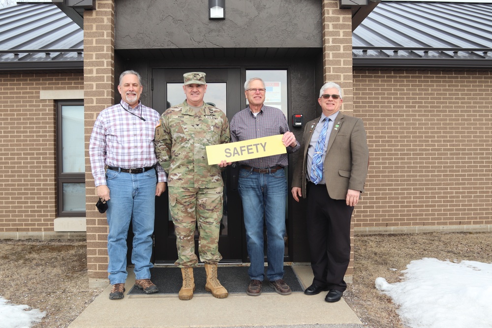 Fort McCoy Garrison leaders thank Installation Safety Office team for OAW support