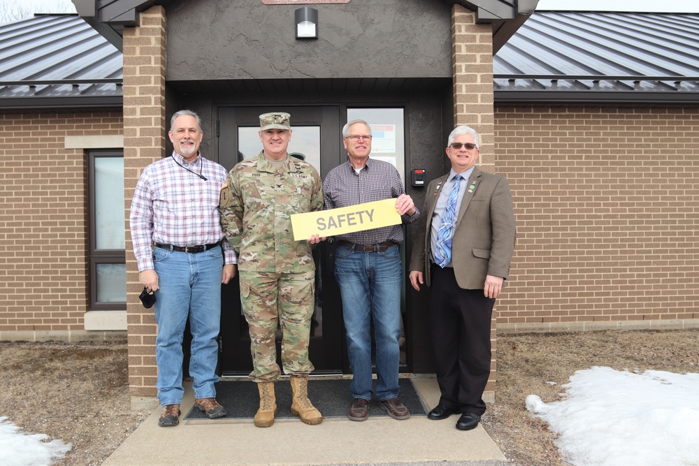 Fort McCoy Garrison leaders thank Installation Safety Office team for OAW support