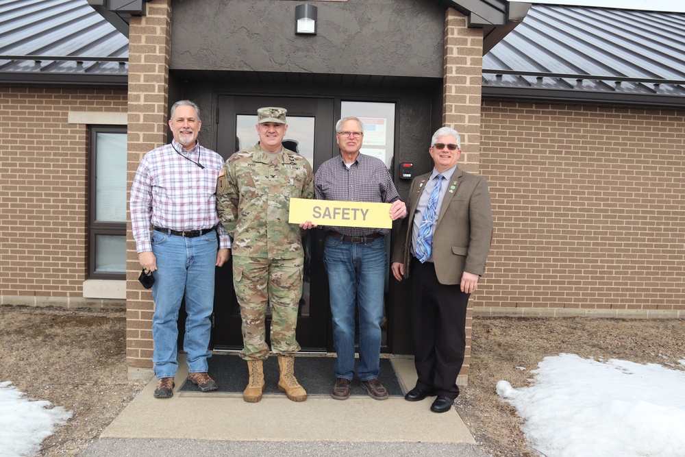 Fort McCoy Garrison leaders thank Installation Safety Office team for OAW support