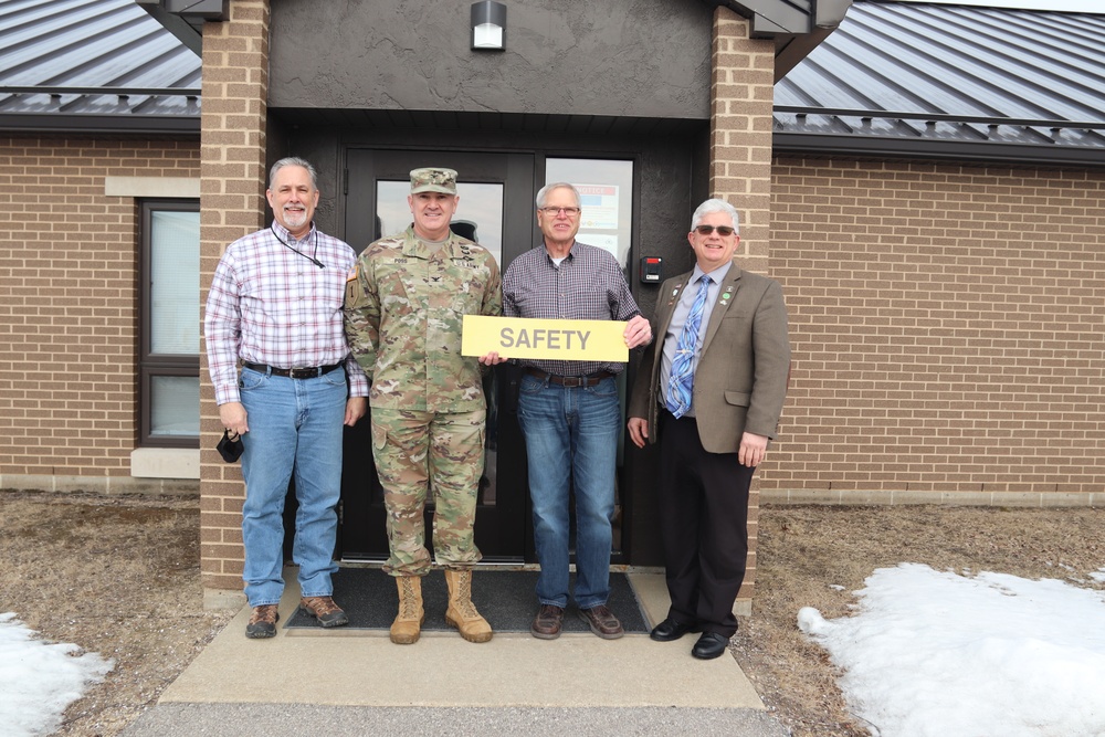 Fort McCoy Garrison leaders thank Installation Safety Office team for OAW support