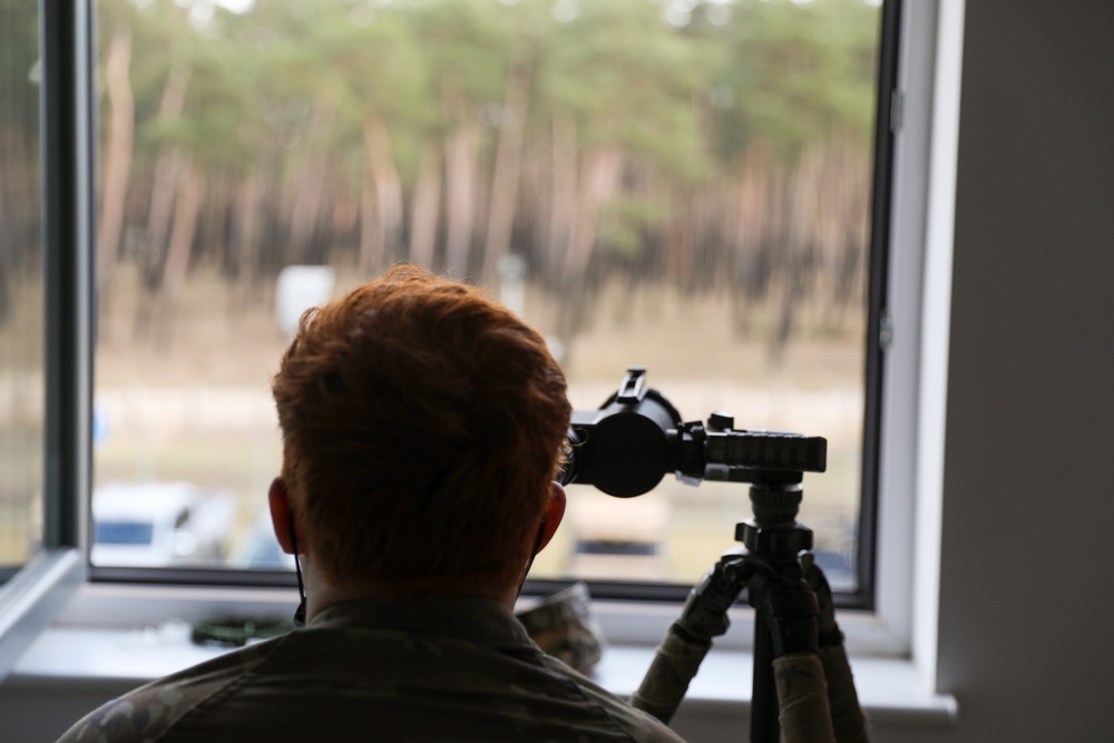 Snipers Conduct Stalking Training at DPTA, Poland