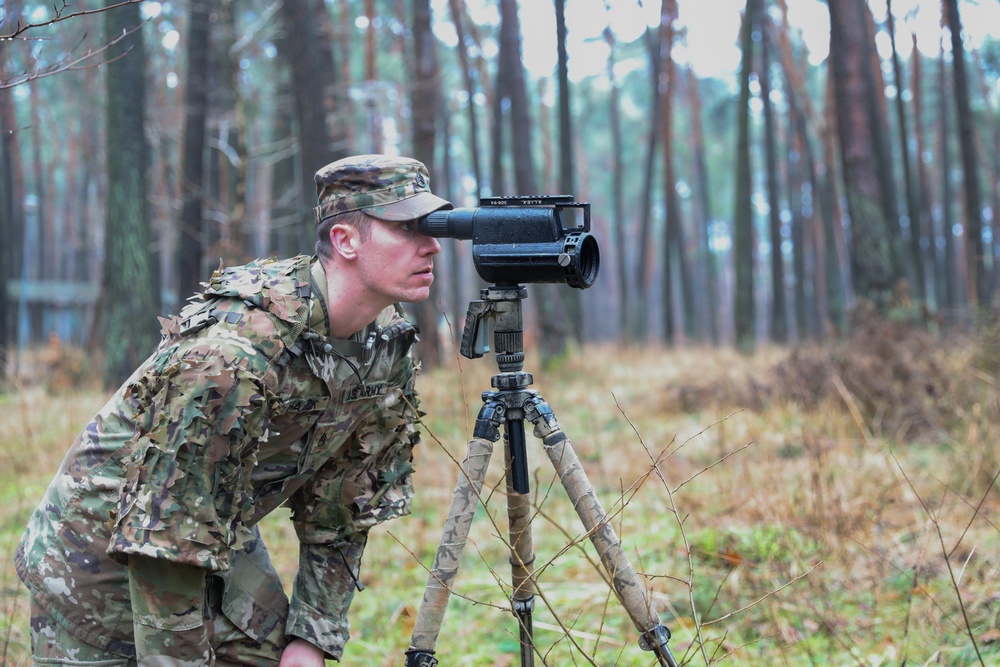 Snipers Conduct Stalking Training at DPTA, Poland