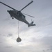 Aircraft conducts vertical replenishment