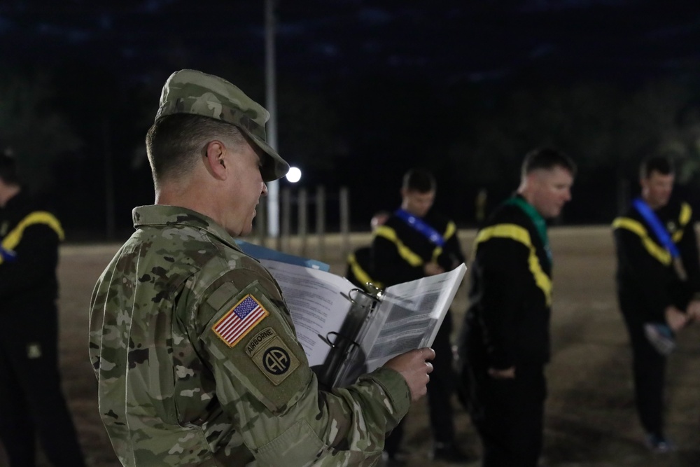 110th Aviation Brigade HHC Conduct the ACFT