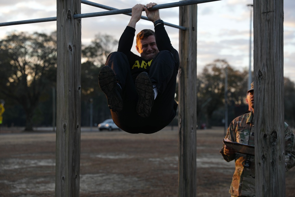 110th Aviation Brigade HHC Conduct the ACFT