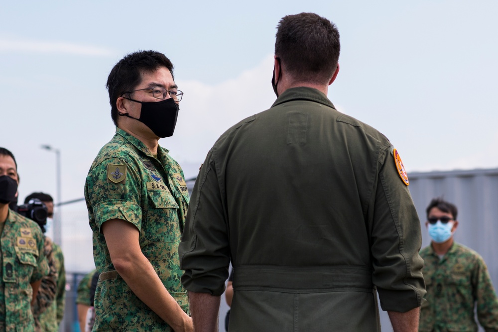 Singapore Airshow 2022: F-35B Lightning II static display