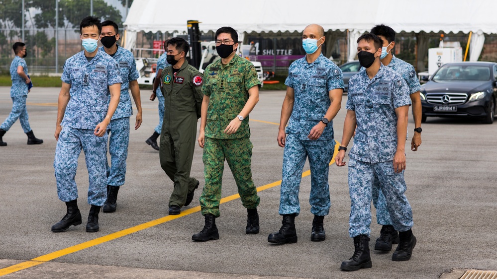 Singapore Airshow 2022: F-35B Lightning II static display