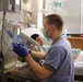 U.S. Air Force nurse provides patient care