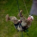 Liberty Wing Fire Department rappels into training