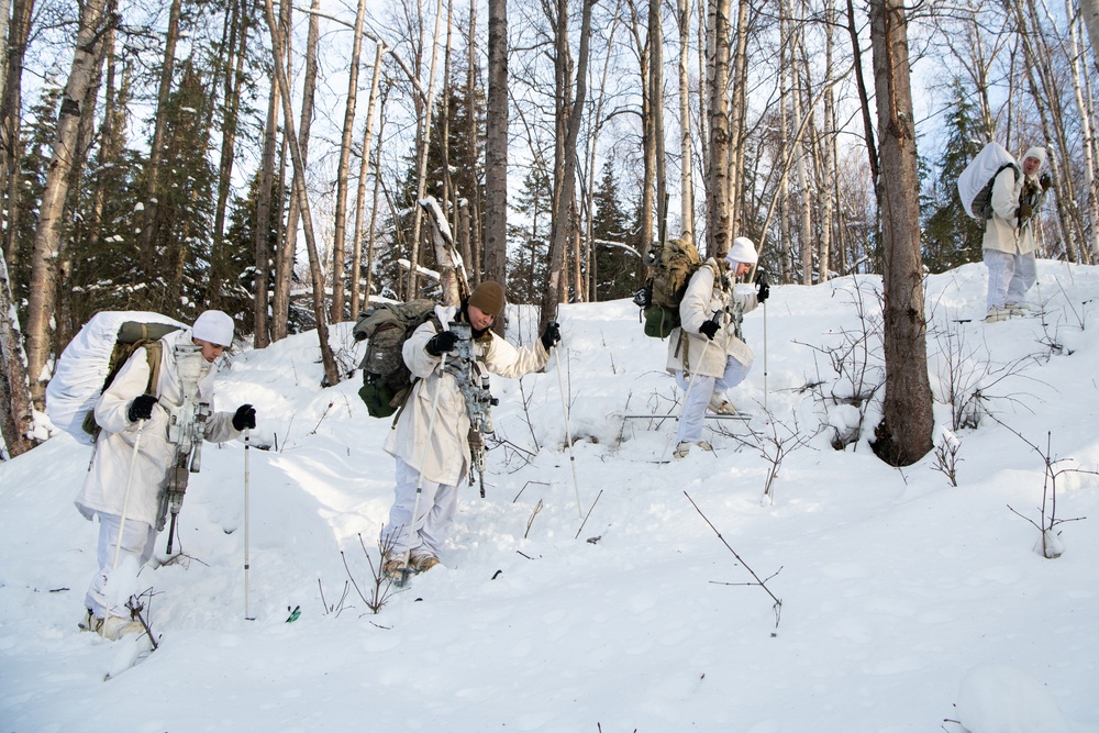 Scout Platoon holds reconnaissance and mobility training