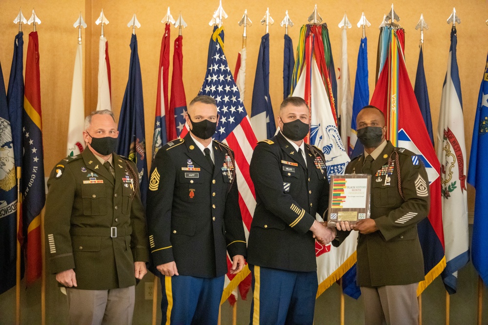 The 3rd Combat Aviation Brigade hosts African American History Month Observance.