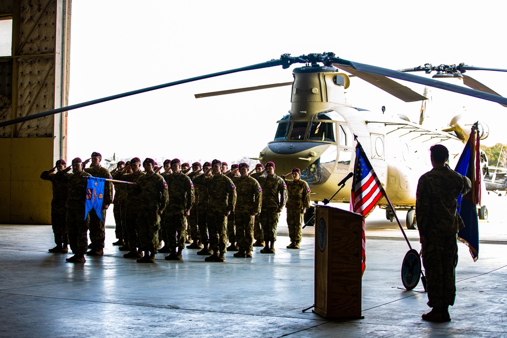 82nd General Support Aviation Battalion Change of Command