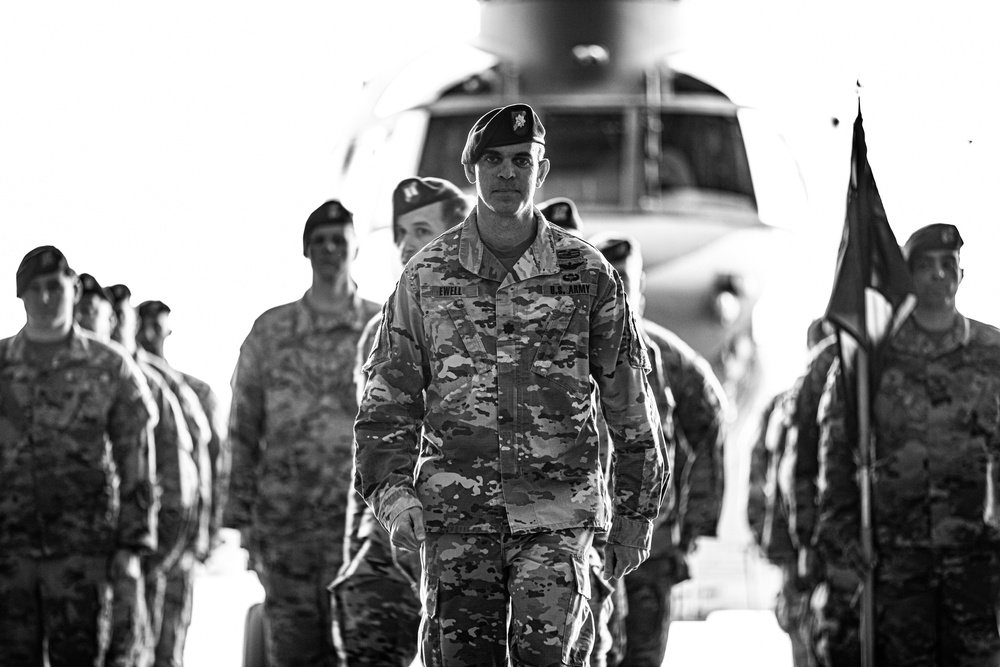 82nd General Support Aviation Battalion Change of Command