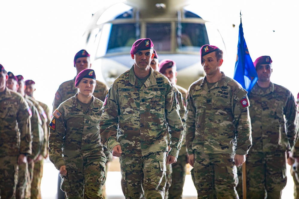 82nd General Support Aviation Battalion Change of Command