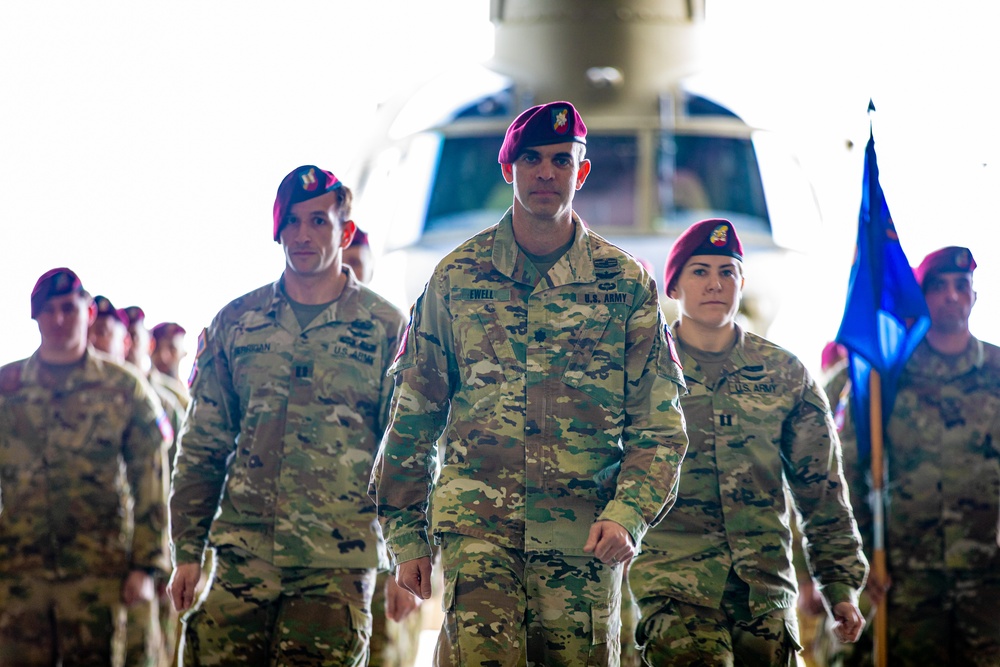 82nd General Support Aviation Battalion Change of Command