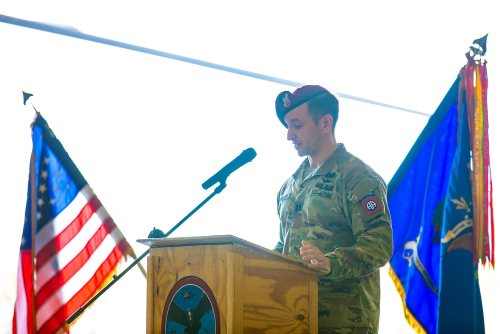 82nd General Support Aviation Battalion Change of Command