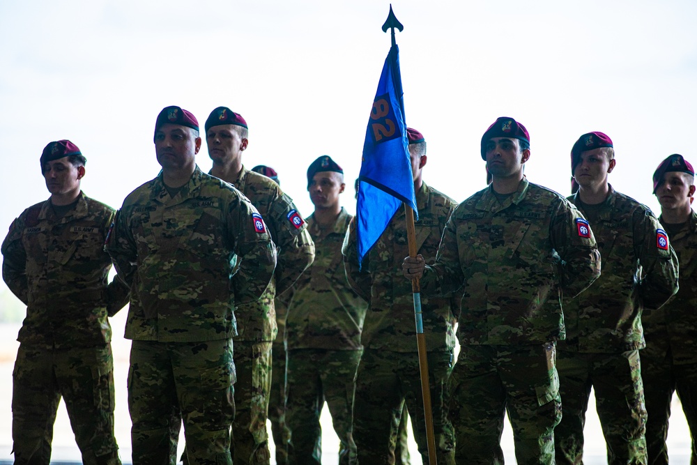 82nd General Support Aviation Battalion Change of Command